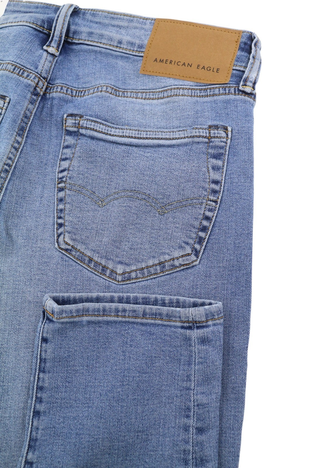 American Eagle Outfitters Airflex+ Uomo Jeansskinny Fresh Bright Faded