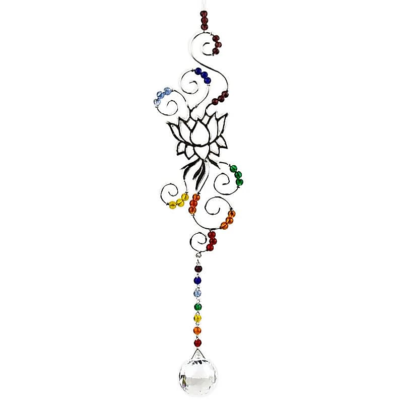 Lotosový přívěsek Feng Shui - 20 cm
