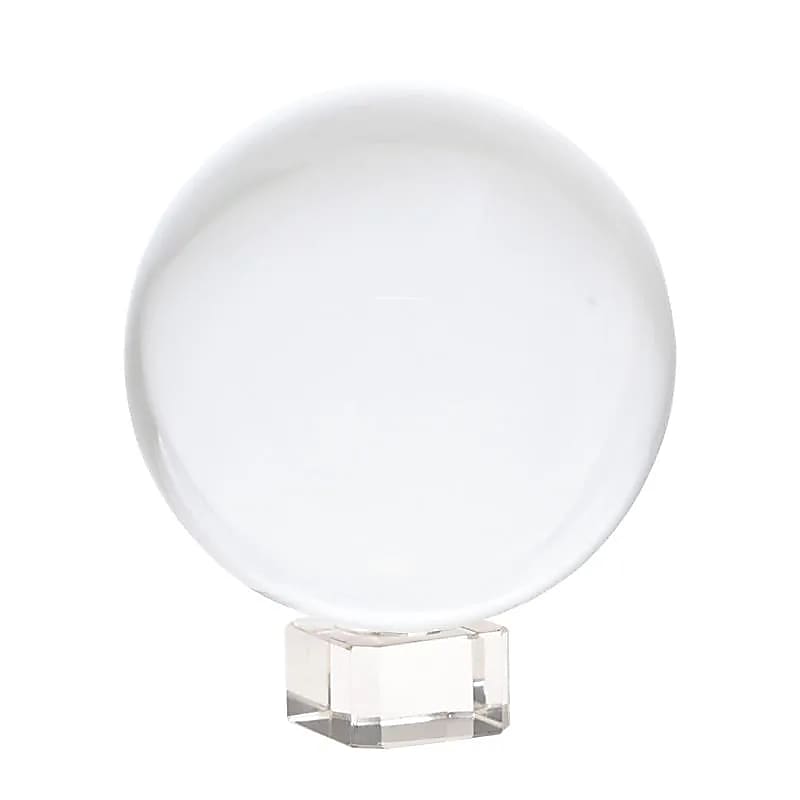 Minge Cristal + Suport Sticla - 8 Cm