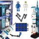 Toy Space Mission Rocket Astronauts Launcher 15 Elements
