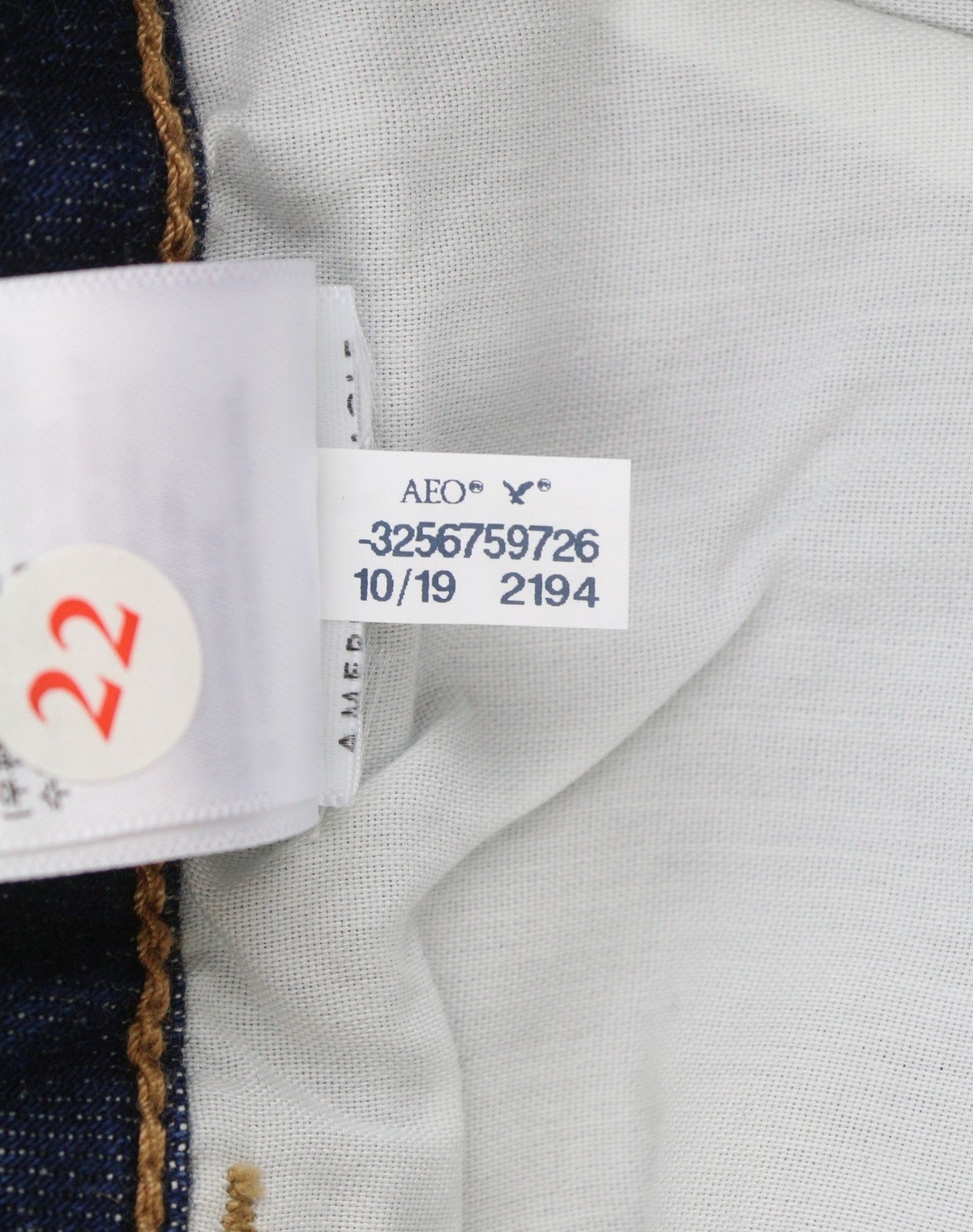 American Eagle Outfitters Super Hi-rise Jegging Women Jeanspatches Stitches