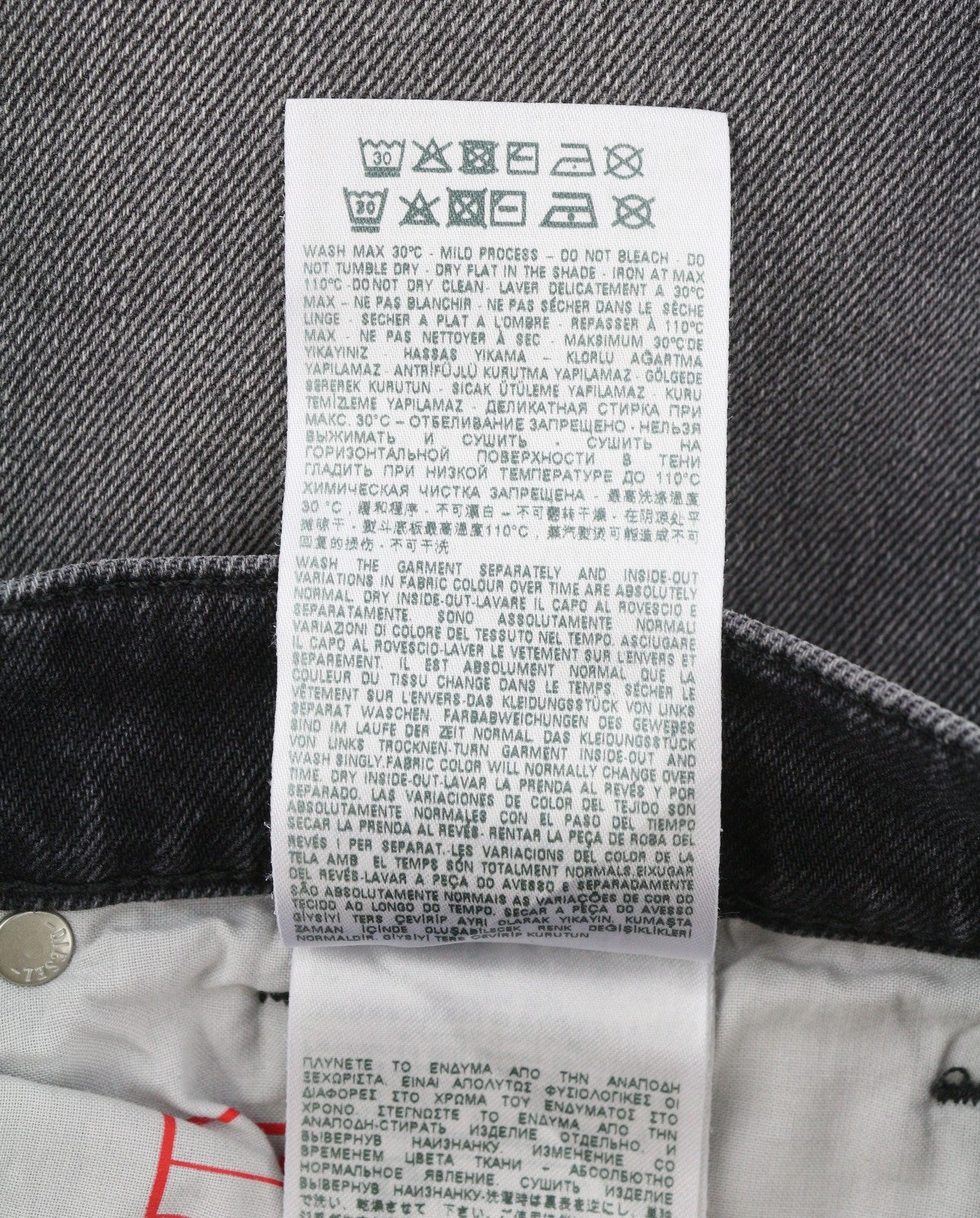 Diesel 2005 D-fining 09g19 Men Jeansblack Faded Regular Fit Tapered Leg