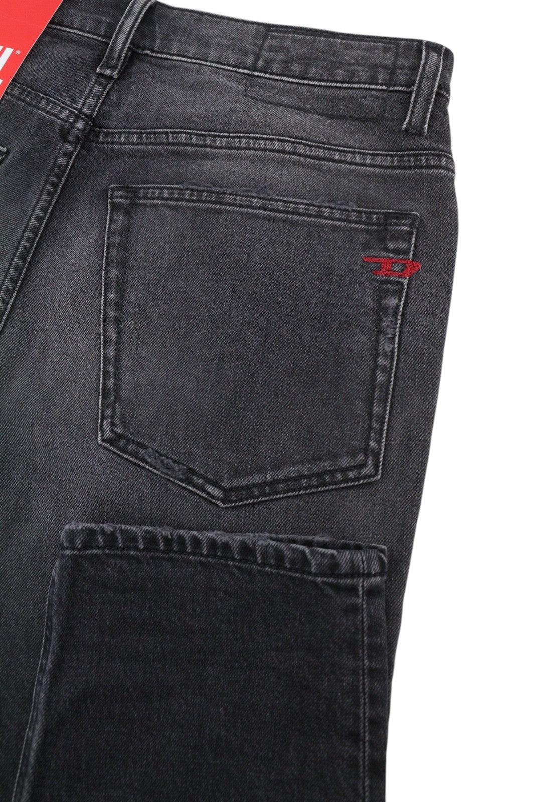 Diesel 2005 D-fining 09g19 Men Jeansblack Faded Regular Fit Tapered Leg