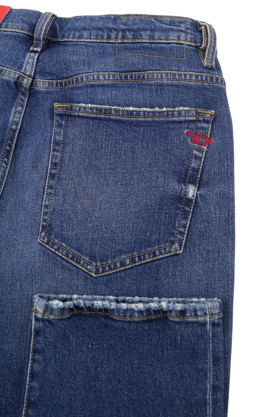 Diesel 2020 D-viker 007l1 Men Jeansregular Fit Straight Leg Rrp352