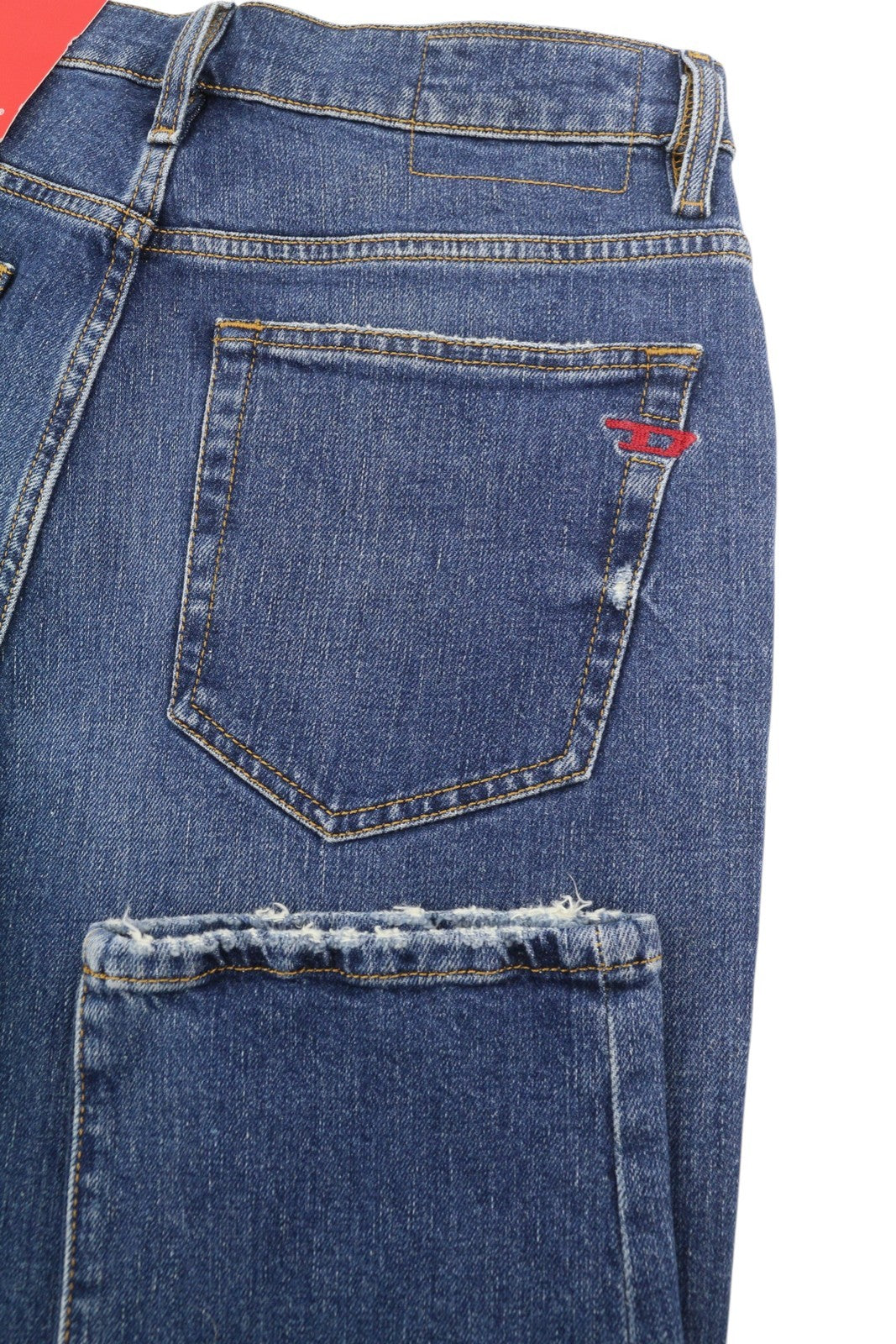 Diesel 2020 D-viker 007l1 Men Jeansregular Fit Straight Leg Rrp352