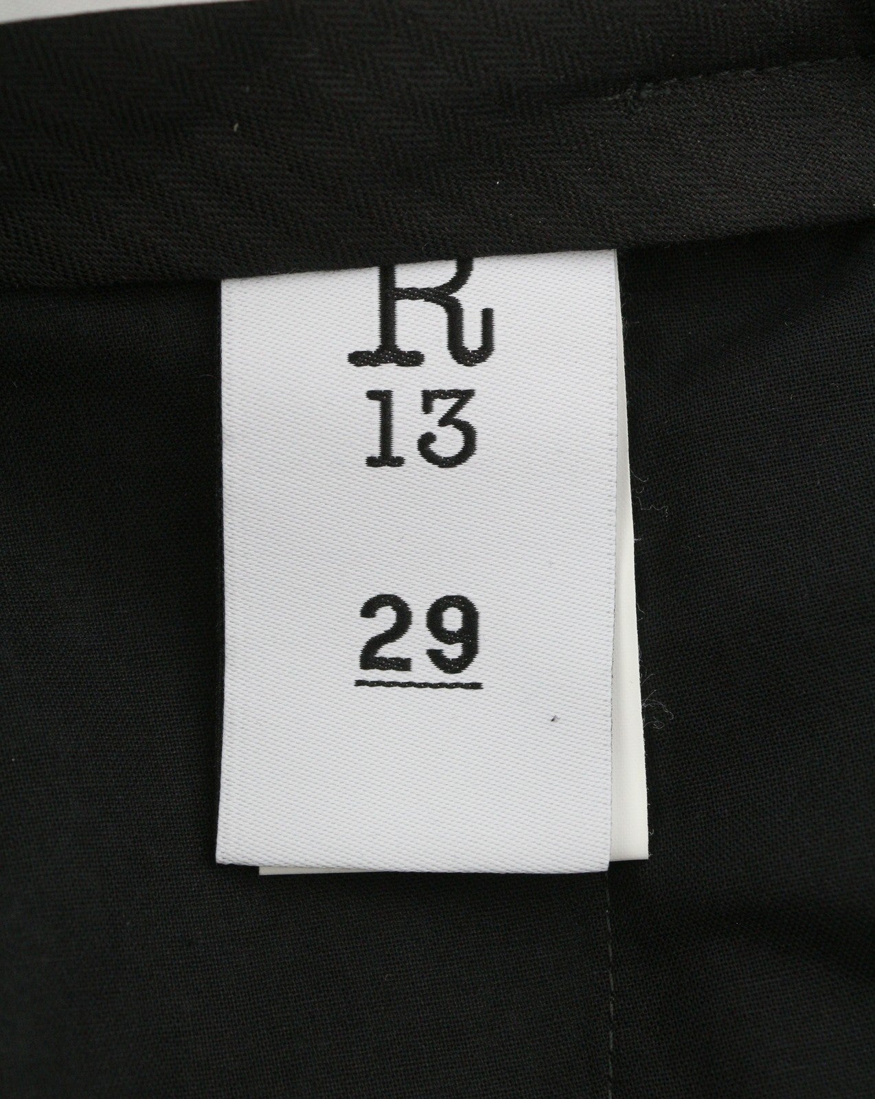 R13 Boy Flare Tuxedo Damebukser 29 Multicolor Hearts On Black Soft Ps26