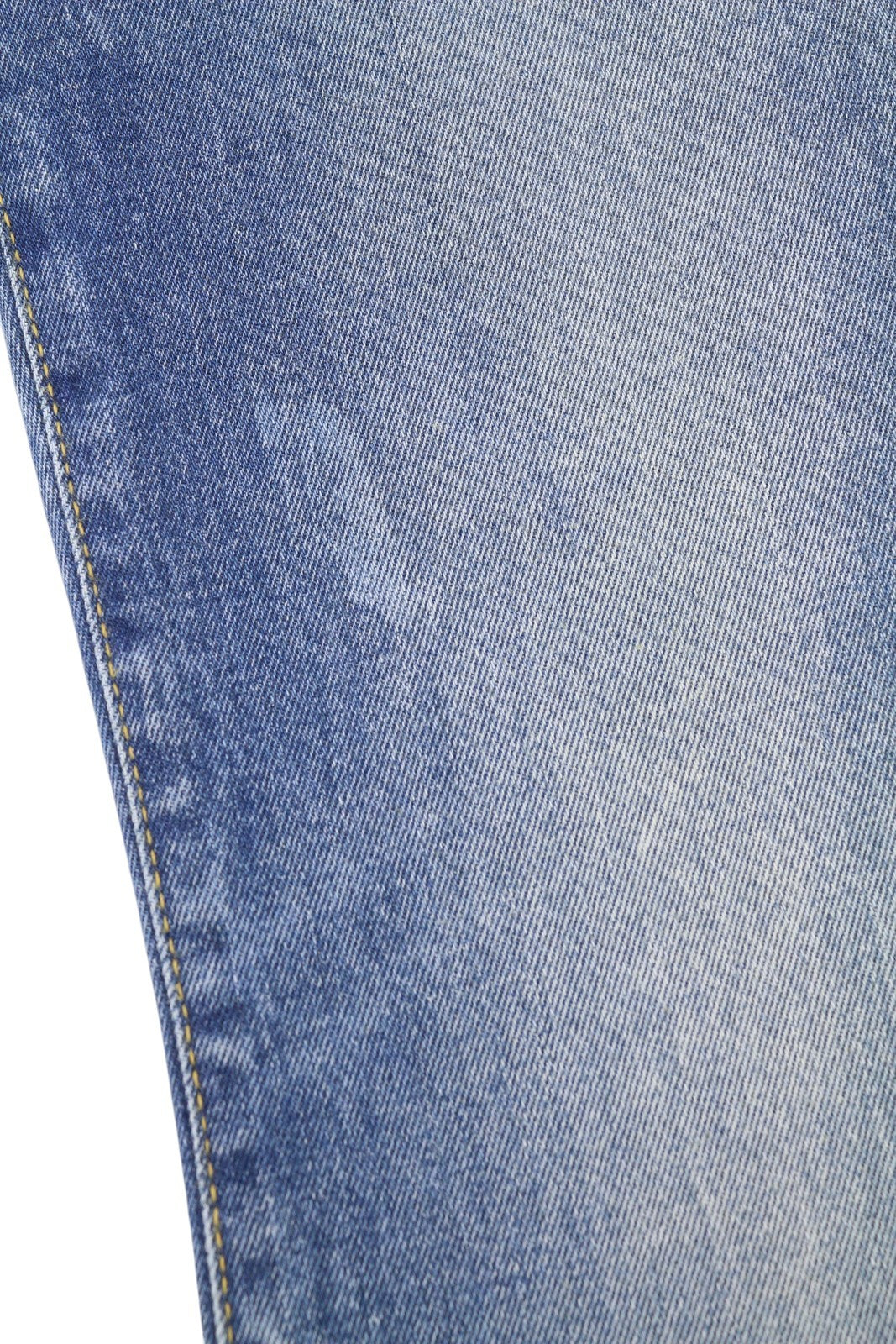 R13 Kick Fit Dame Jeans 27 Jasper Stretch Faded Whiskers Cropped Blue Ps26