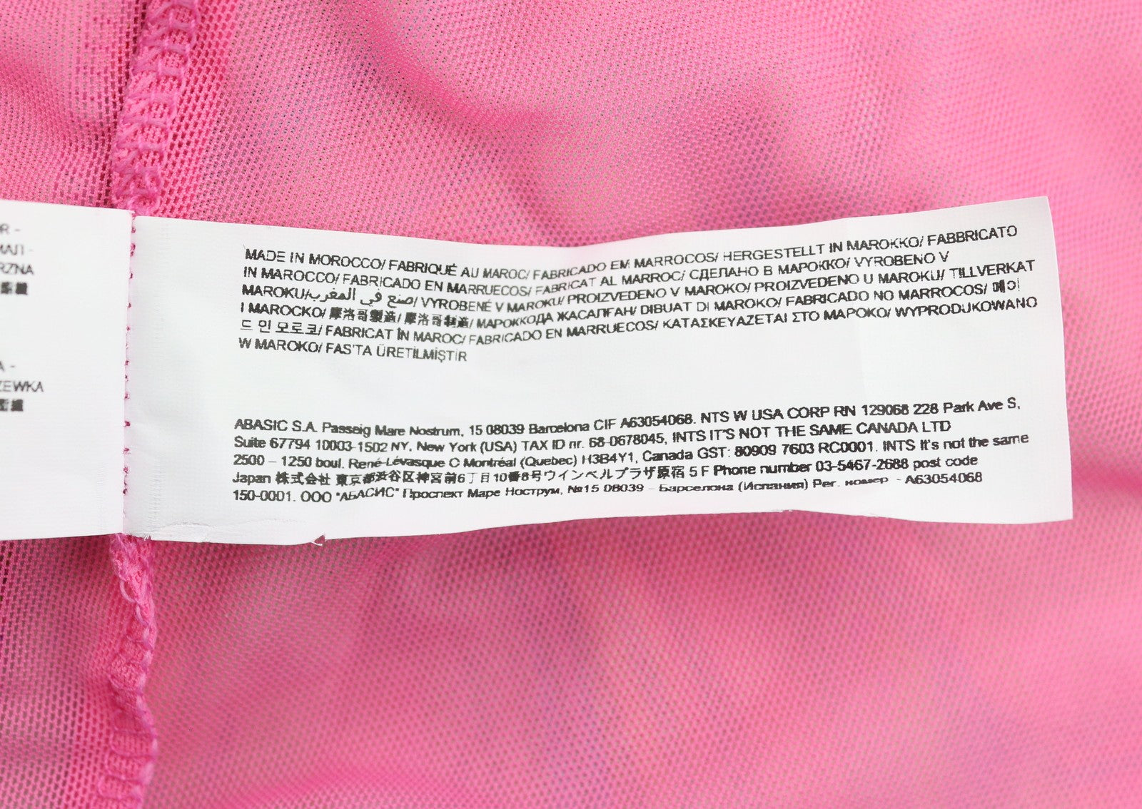 Dámské šaty Desigual Heather s vícebarevným digitálním potiskem Midi s dlouhým rukávem