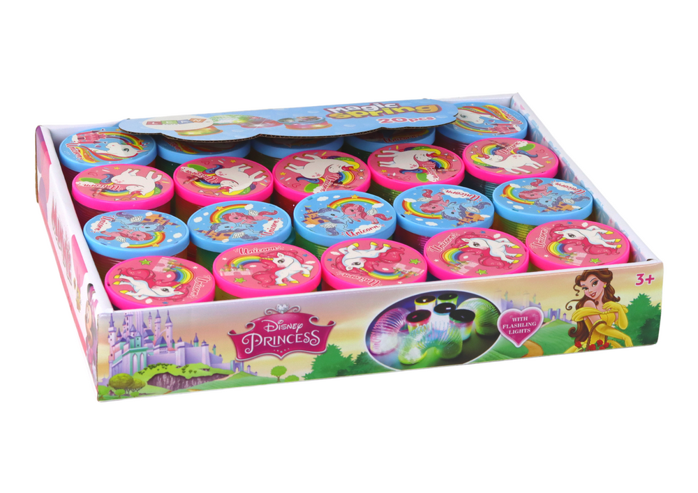Rainbow Spring With Light Effect Unicorn Theme