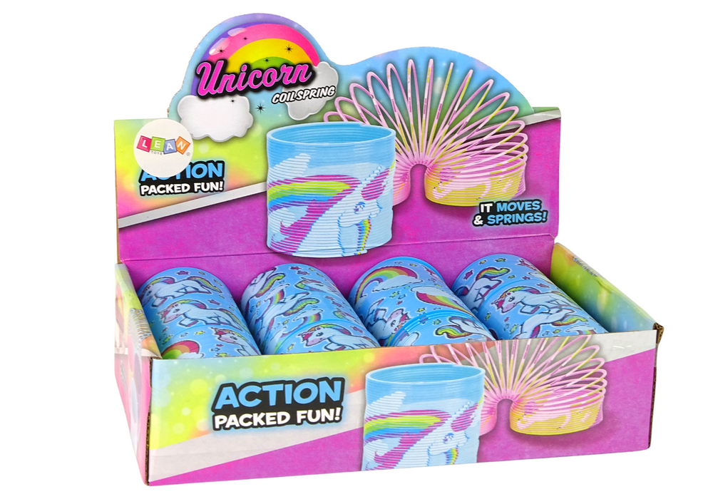 Iconic Blue Unicorn Relaxation Spring 6cm