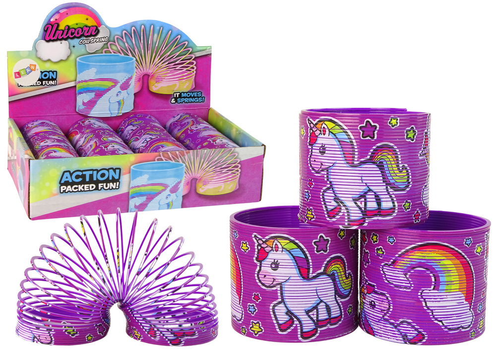 Iconic Purple Unicorn Relaxation Spring 6cm