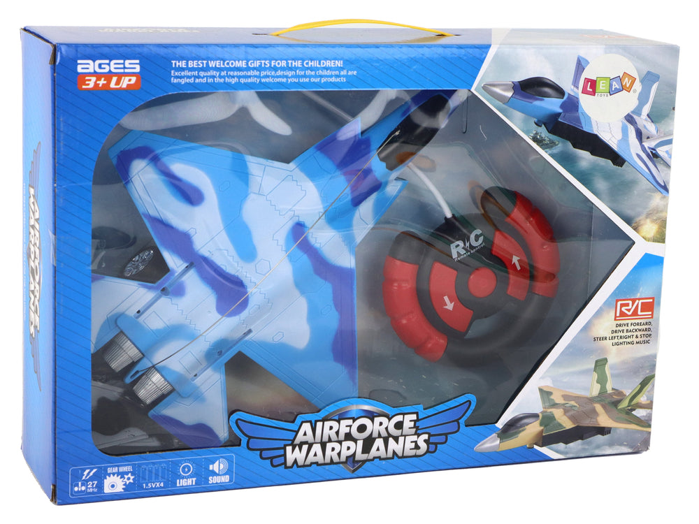 Remotely Controlled Fighter With Sound And Light Effects