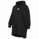 Diesel D-ilse-small Logo Femmes Dressblack Sweat À Capuche Kangourou Surdimensionné Rrp160