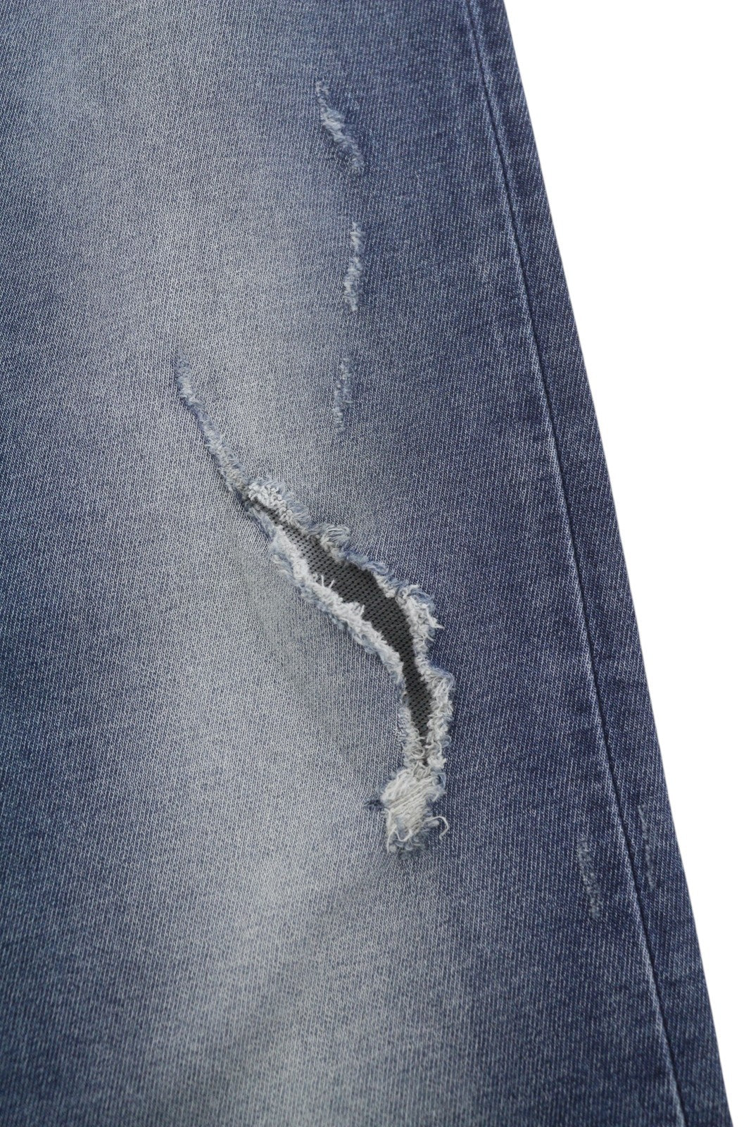 Diesel Krooley-ne 084tz Men Jeansblue Whiskers Faded Distress Slim Jogg