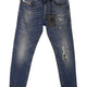 Diesel Thommer 083ac férfi Jeansblue Distress Slim Skinny Fit Stretch