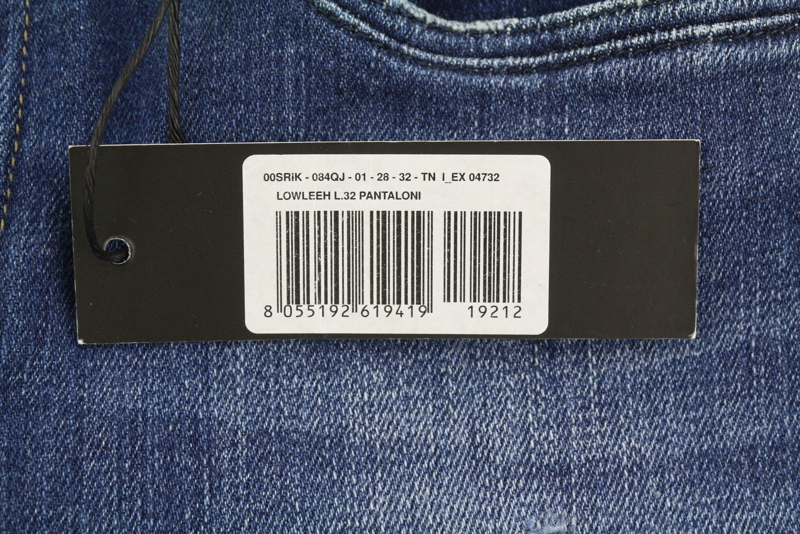 Diesel Lowleeh 084qj Femme Jeansbleu Slim Bootcut Taille Basse Stretch