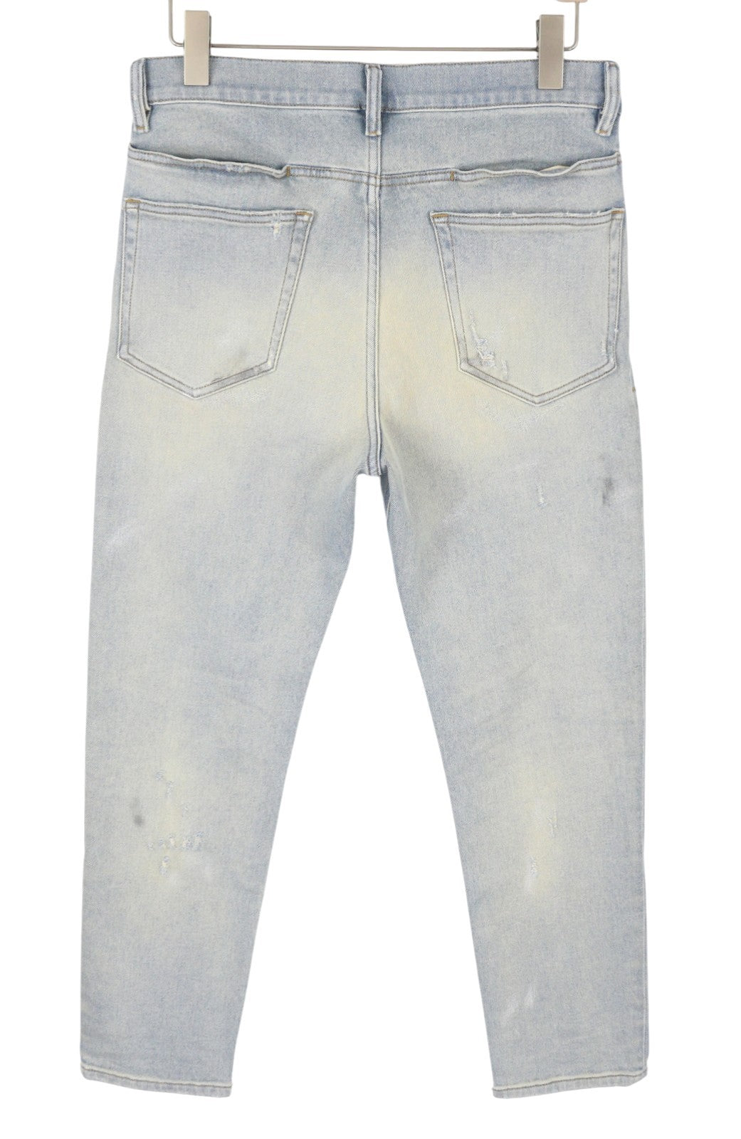 Diesel D-eetar 081ak Men Jeansblue Whiskers Faded Distress Aged Look