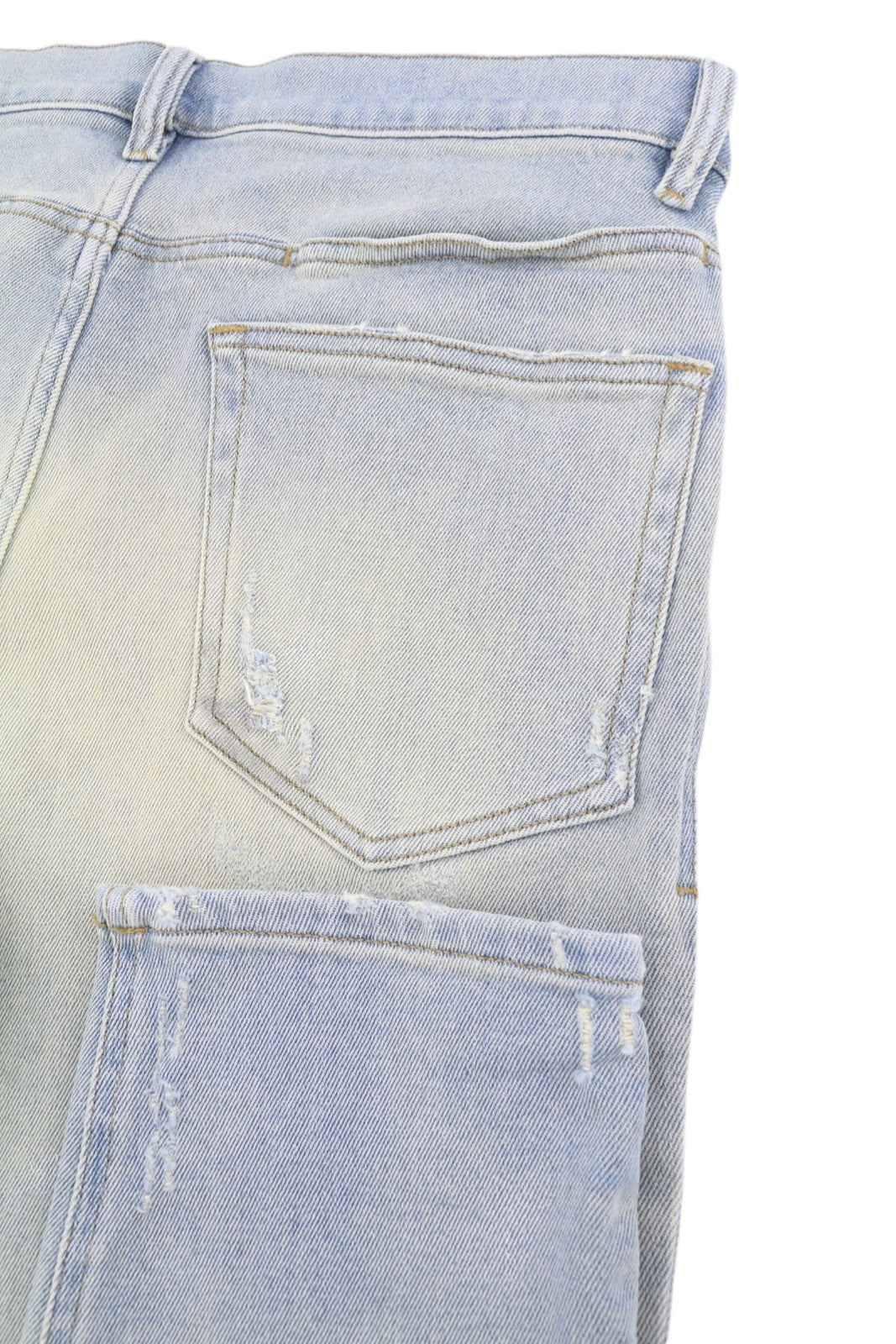 Diesel D-eetar 081ak Men Jeansblue Whiskers Faded Distress Aged Look