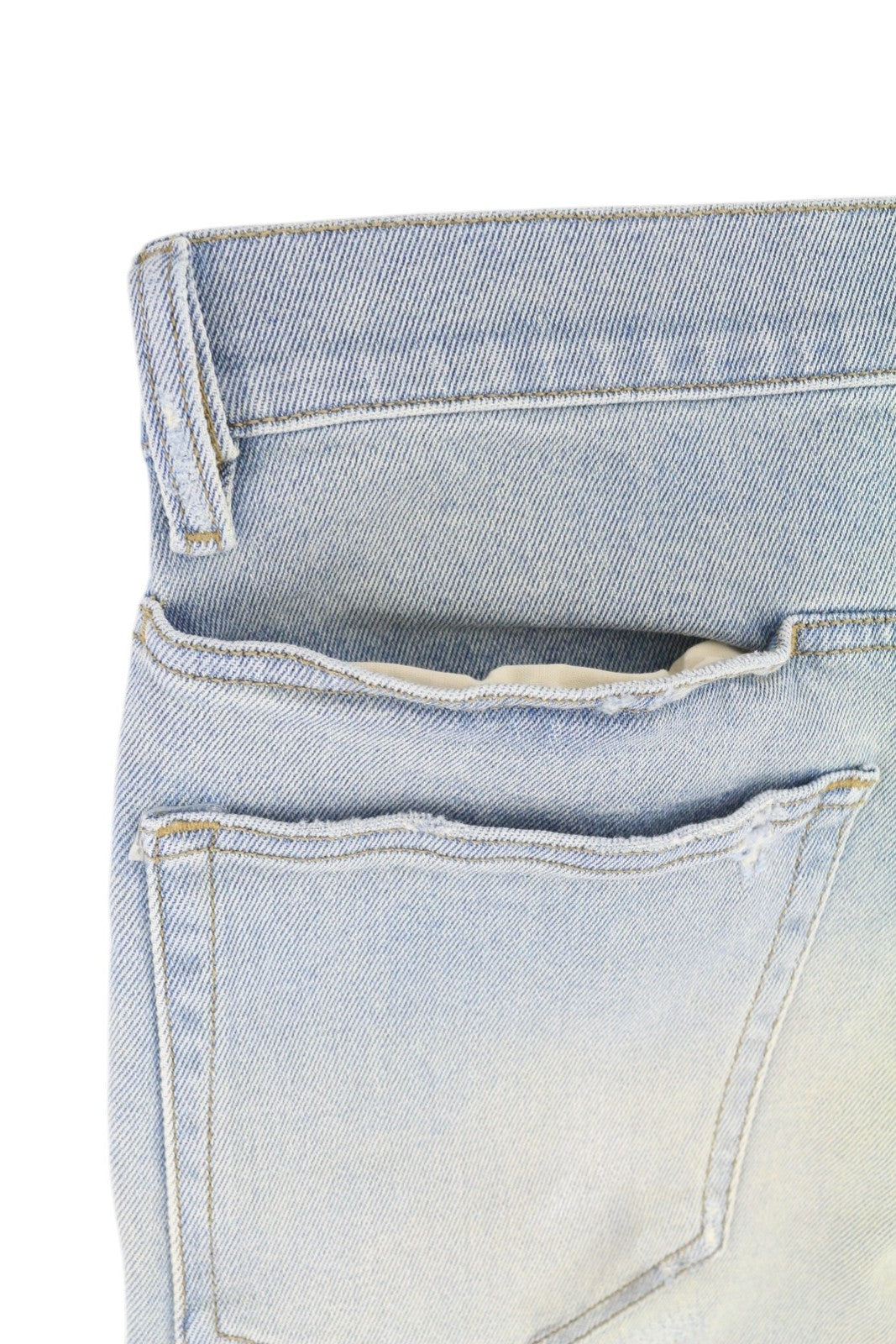 Diesel D-eetar 081ak Men Jeansblue Whiskers Faded Distress Aged Look