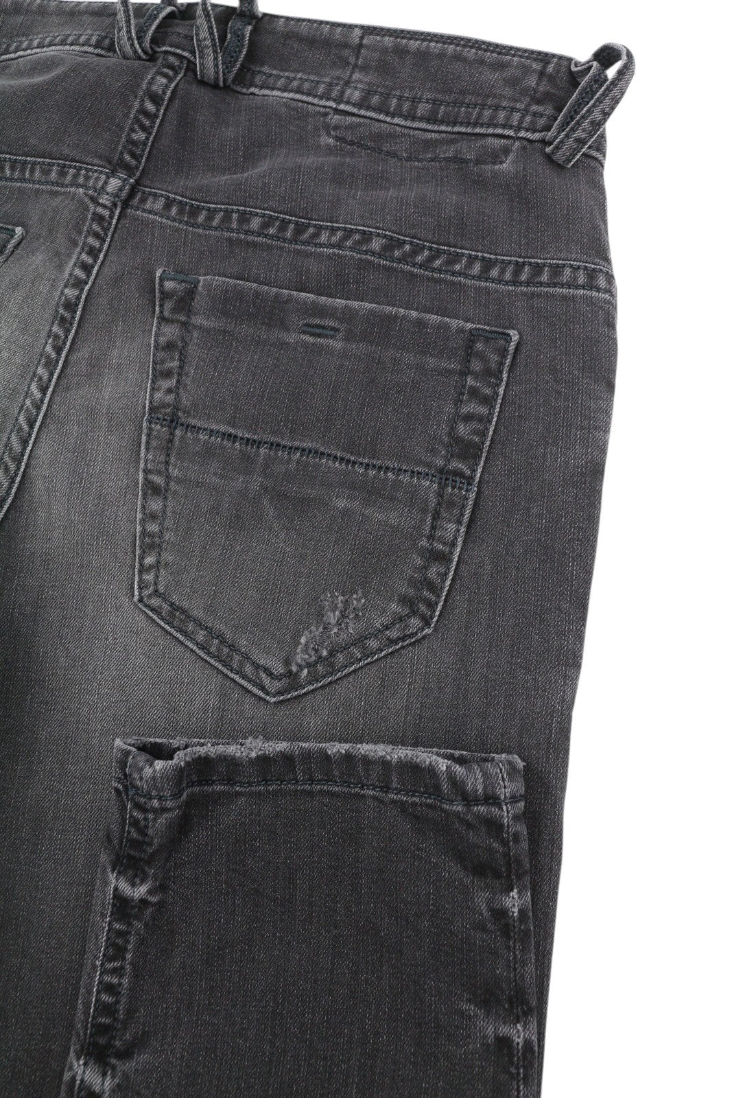Diesel Thommer 069bh Herre Jeanssorte knurhår Faded Distress Slim Skinny