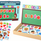 A Set Of Educational Magnetic Puzzles With A Multifunctional Board