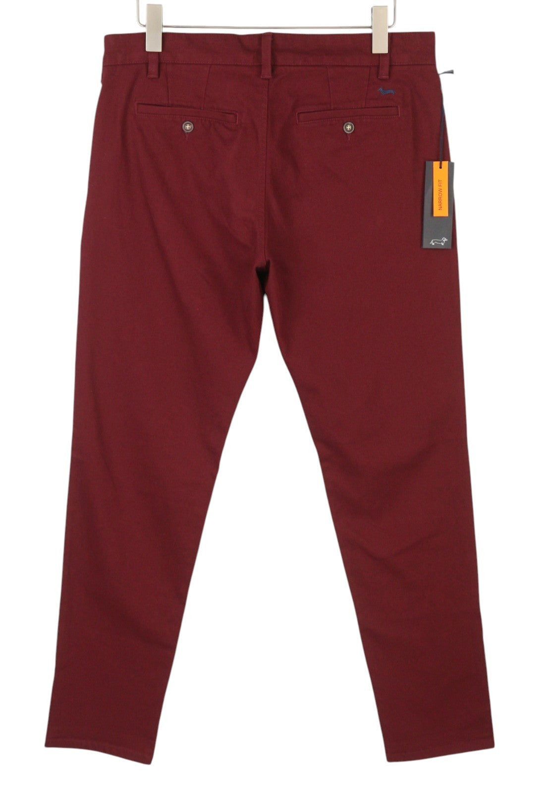 Harmont & Blaine Herrebukser 50burgundy Narrow Fit Zip Fly Chino