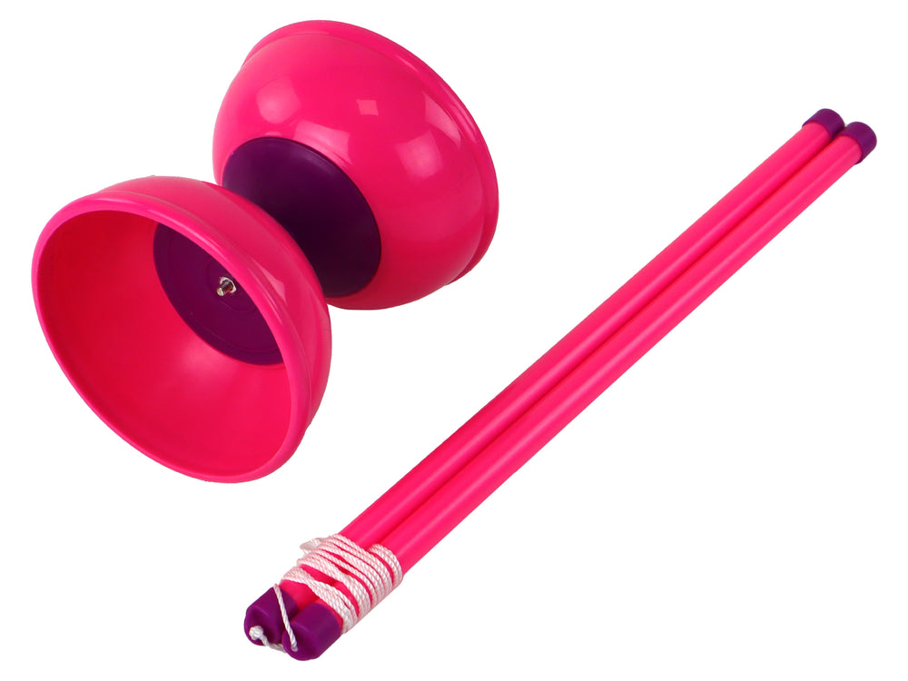 Jojo Juggling Diabolo Arcade Game Pink 13,5x11,5 cm