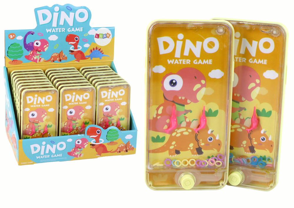 Vízi arcade játékkonzol telefon dinoszaurusz sárga