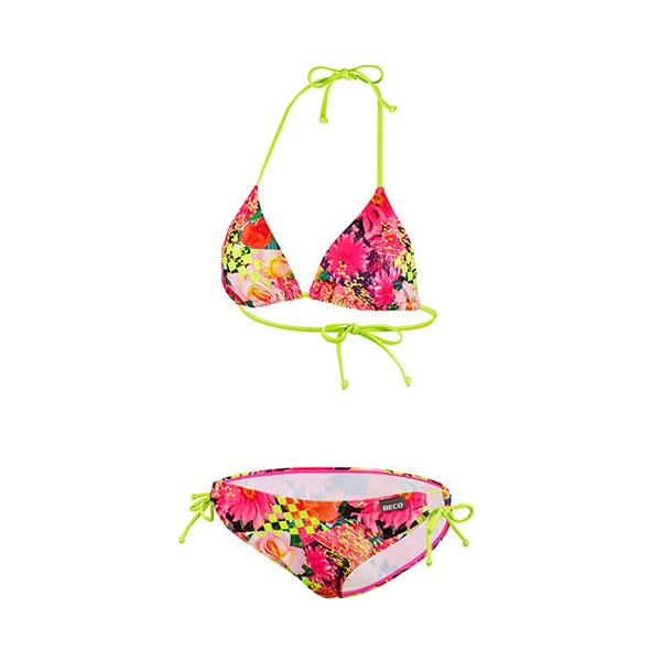 Beco Fresh Flowers Triangle Bikini | B Cup | Multicolor