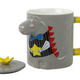 Gray Dinosaur Infuser Mug 400 Ml