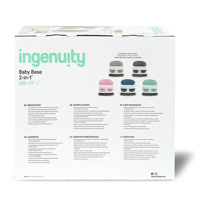 Бебешка седалка Ingenuity 2 в 1 – Peony