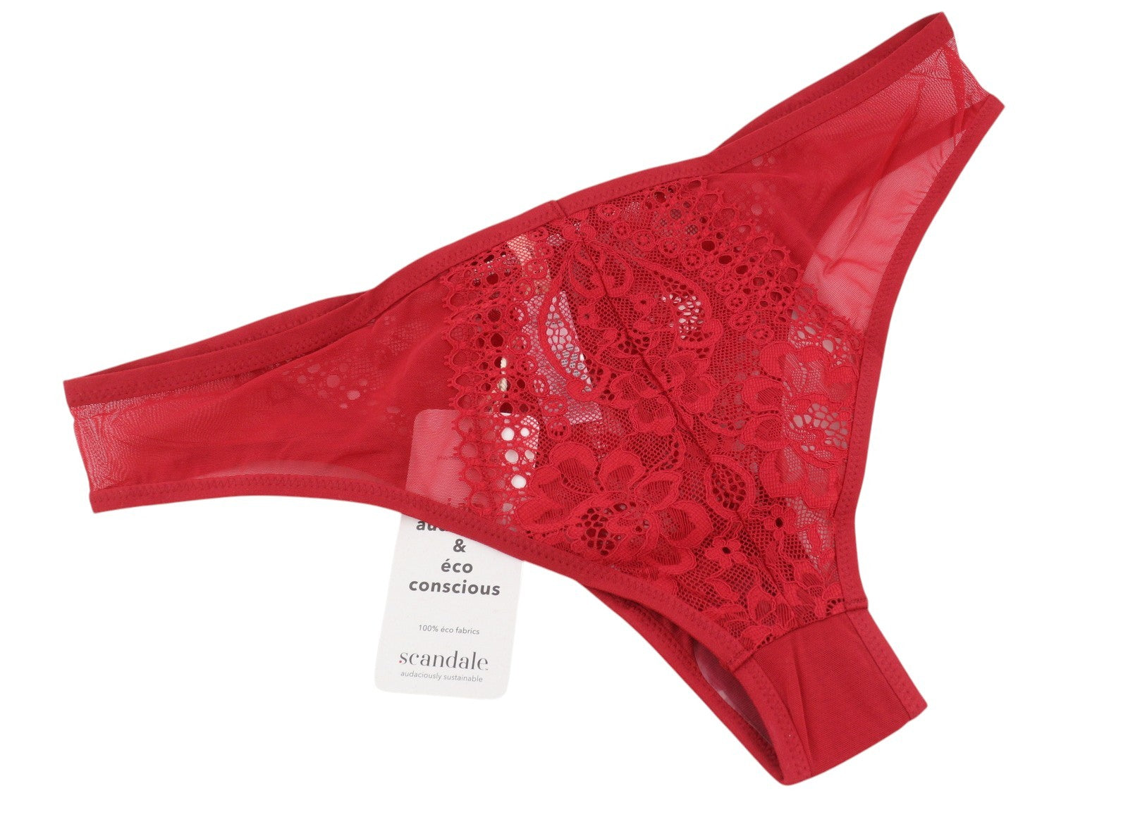 Scandale Le Bresilien Sensual-red Women Kalhotky s brazilskou krajkou