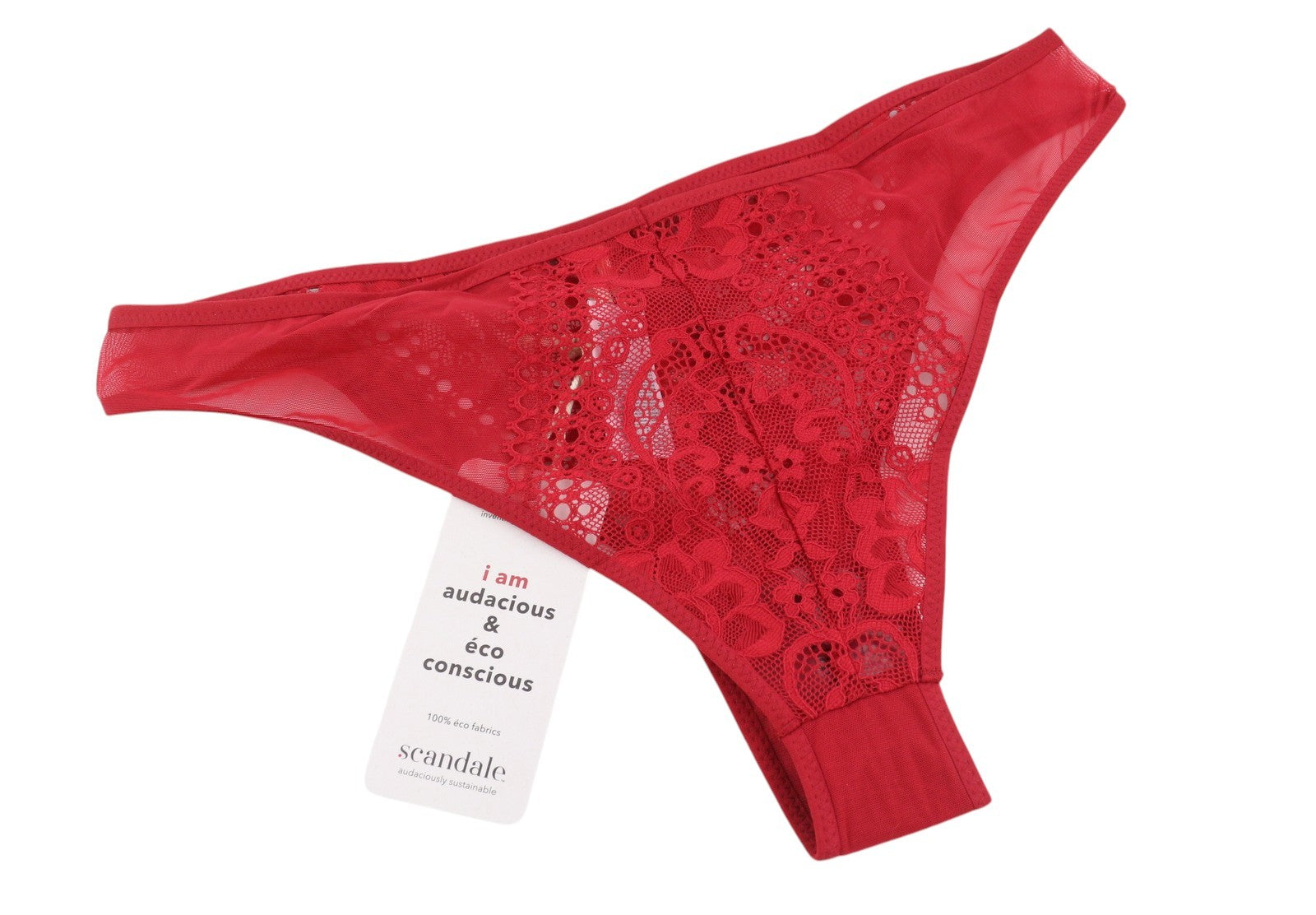 Scandale Le Bresilien Sensual-red Women Pantiesbrazilian Laces Insert 3-pack