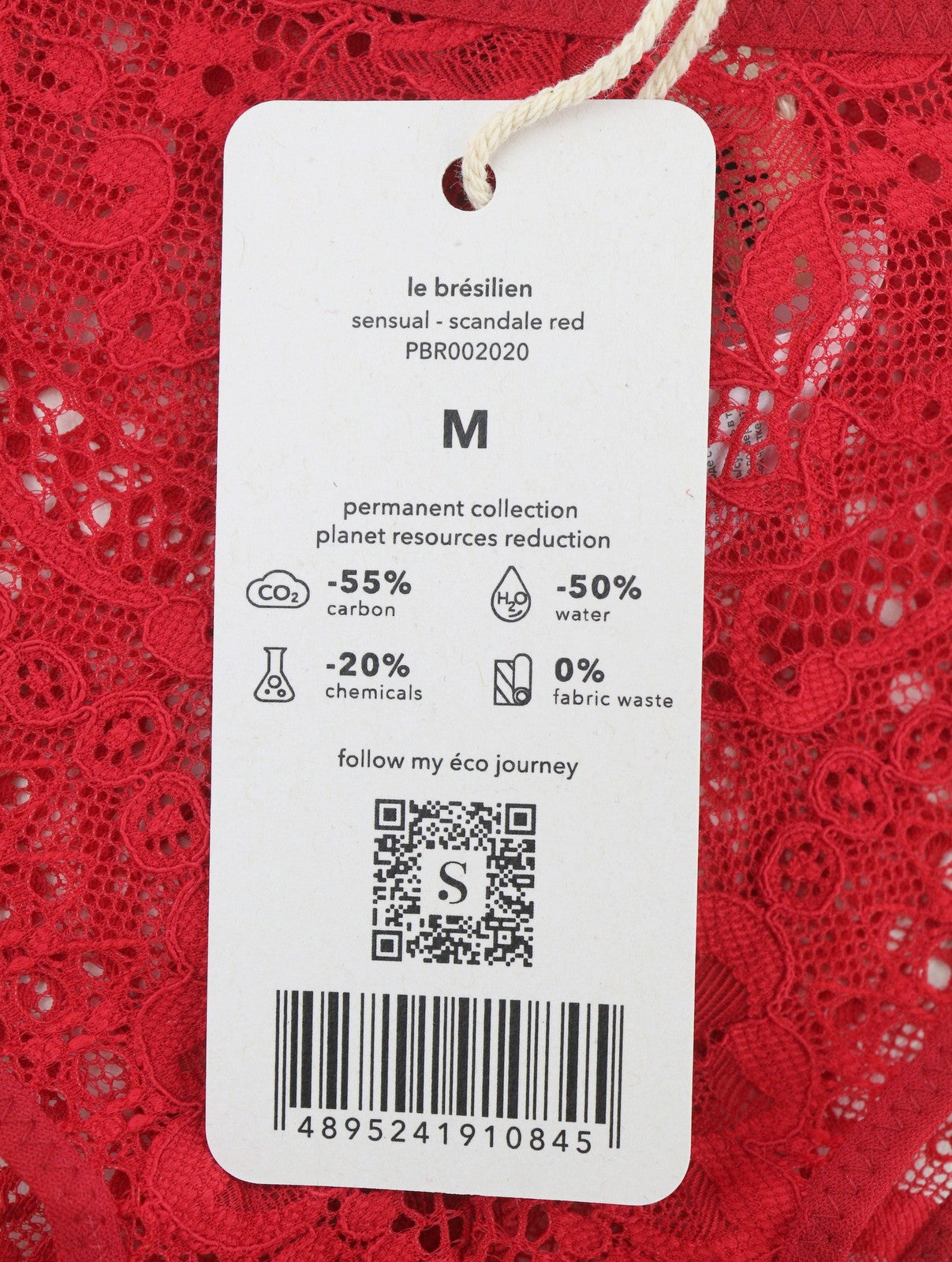 Scandale Le Bresilien Sensual-red Women Pantiesbrazilian Laces Insert 3-pack