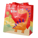 Dinosaur Gift Bag Red 23cm X 21.5cm X 11cm