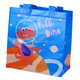 Dinosaur Gift Bag Blue 23cm X 21.5cm X 11cm