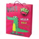 Pink Paper Gift Bag 32cm X 26cm X 10cm