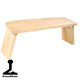 Meditation Bench Red Oak Foldable - 2040 G; 48x17 Cm