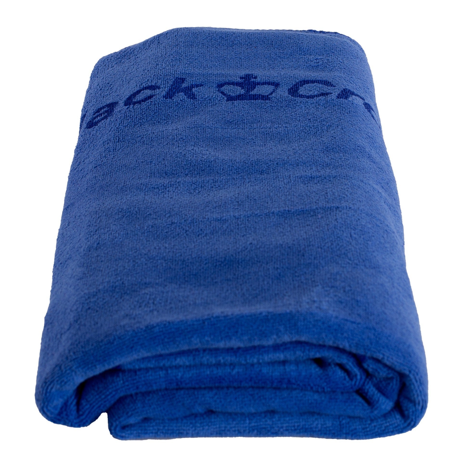 Sweet Black Crown Towel Azul