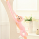 Plush Monkey Mascot With Sound Pink 60 Cm