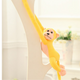 Plush Monkey Mascot With Sound Yellow 60 Cm