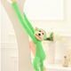 Plush Monkey Mascot With Sound Green 80 Cm