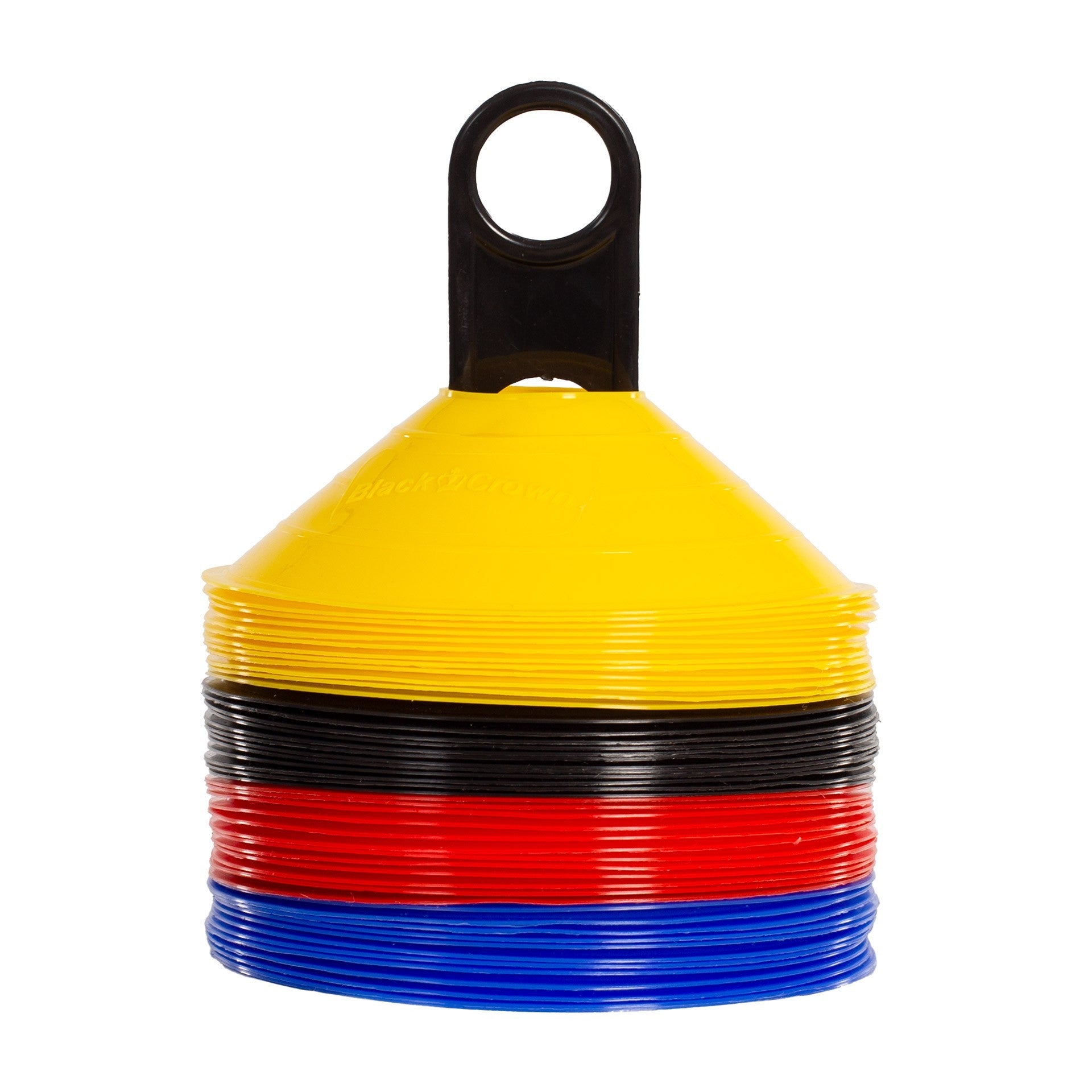 Set van 48 zwarte kroon Chinese kegels