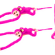 Mascot Plush Monkey With Baby Dark Pink 90 Cm