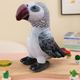 Plush Gray Parrot Mascot 20 Cm