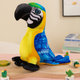 Plush Yellow Parrot Mascot 20 Cm