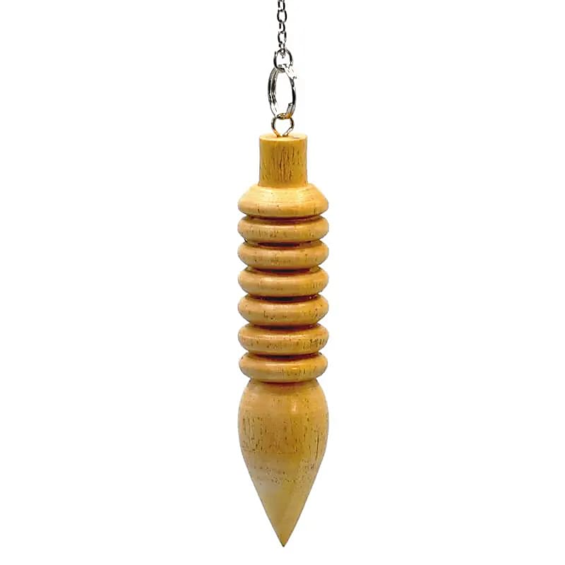Pendolo In Legno --set Da 2 Pz - 7,5 Cm