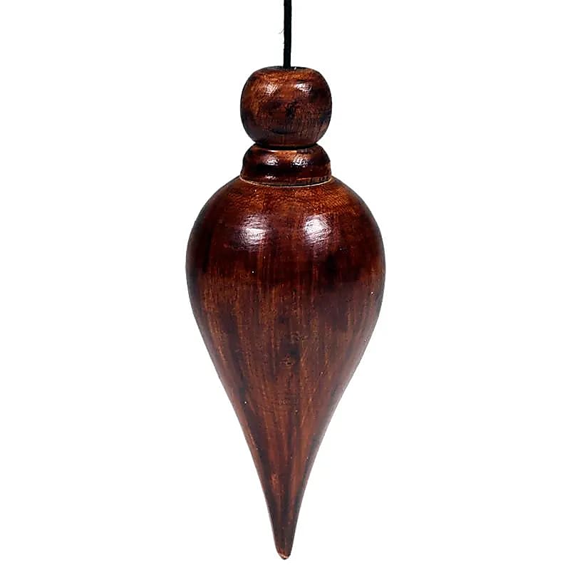 Pendulum Wood Teardrop - 14 G; 7 Cm