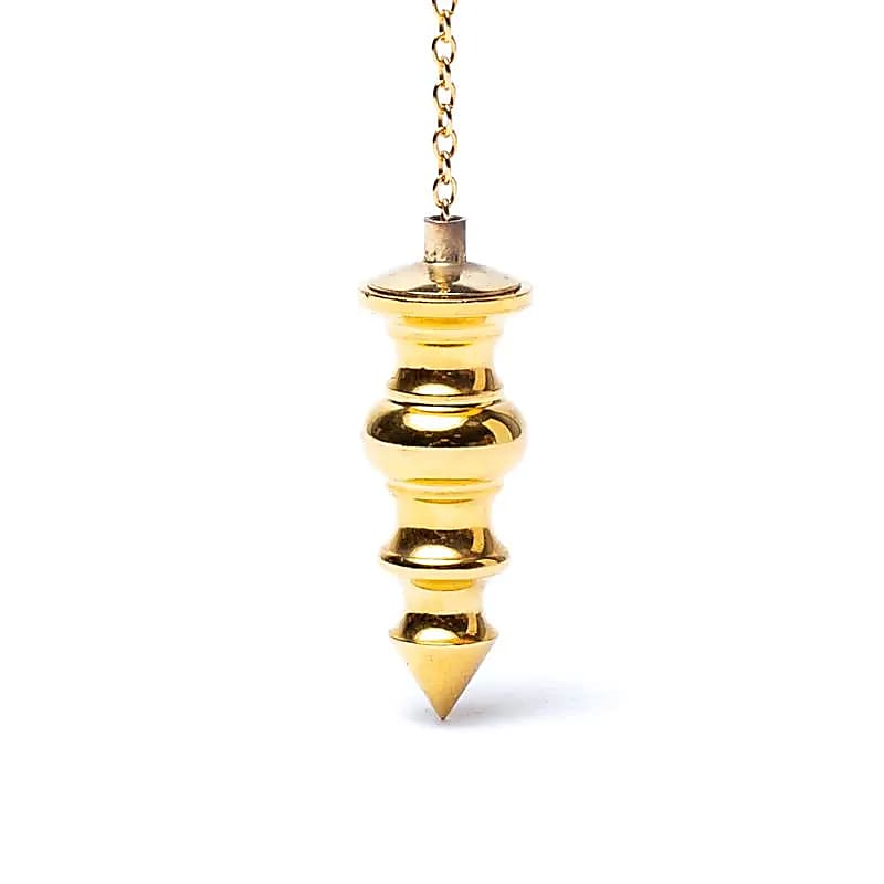 Pendul messing forgyldt - 4 cm