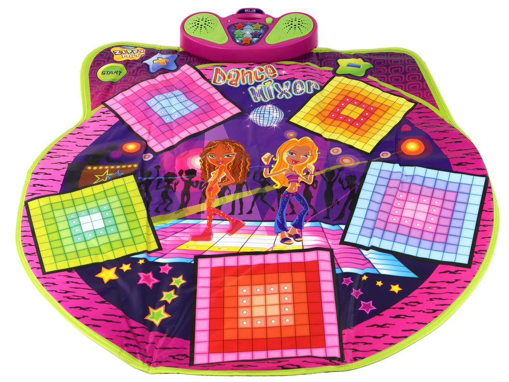 Children's Dance Mat Battery Operated Lights Sounds For Dance 91cm X 93cm